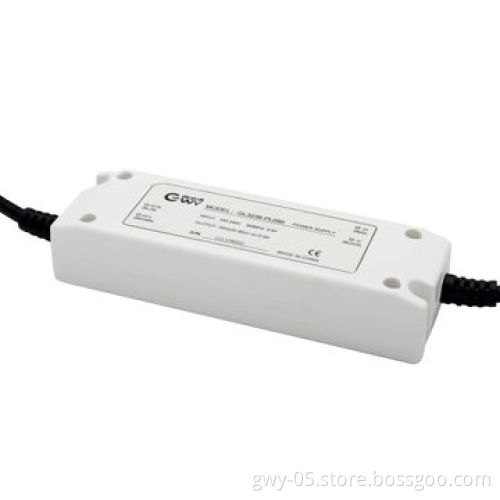 LED Power Supply with Plastic Housing, 145*45*31mm